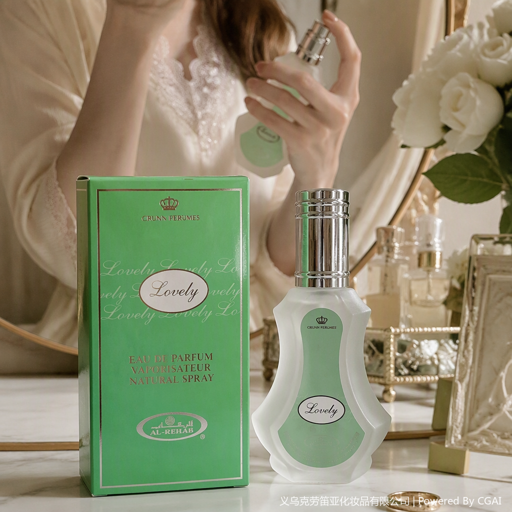 Fresh floral, long-lasting women's perfume, delicate and elegant fragrance, moisturizing scent, long-lasting makeup perfume spray