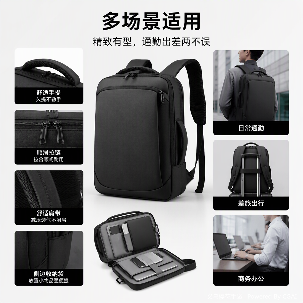 حقائب الظهر متعددة الأغراض، للرجال والنساء Item Picture