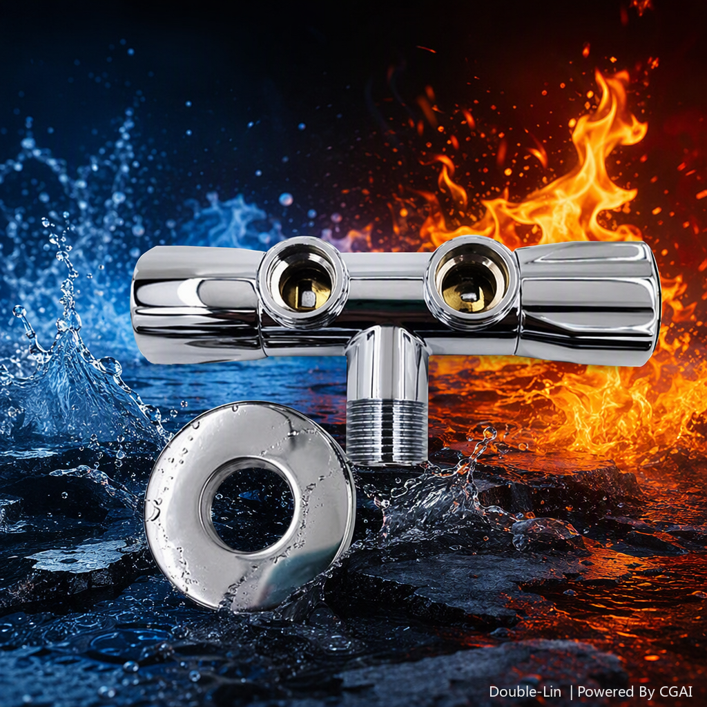 The industrial Angle valve, made of metal, is corrosion-resistant and has a tight seal, making it suitable for mechanical equipment parts Application Scenario
