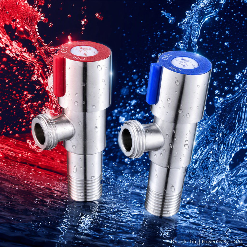 Industrial Angle valves, corrosion-resistant stainless steel valves, special accessories for the mechanical industry, high-pressure Angle valves Item Picture