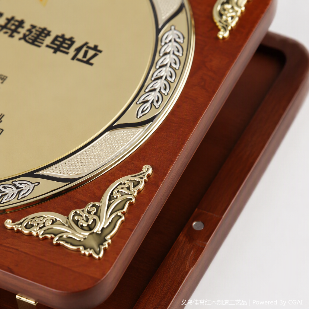 办公奖牌文化纪念品企业员工表彰颁奖纪念奖章奖状奖牌定制