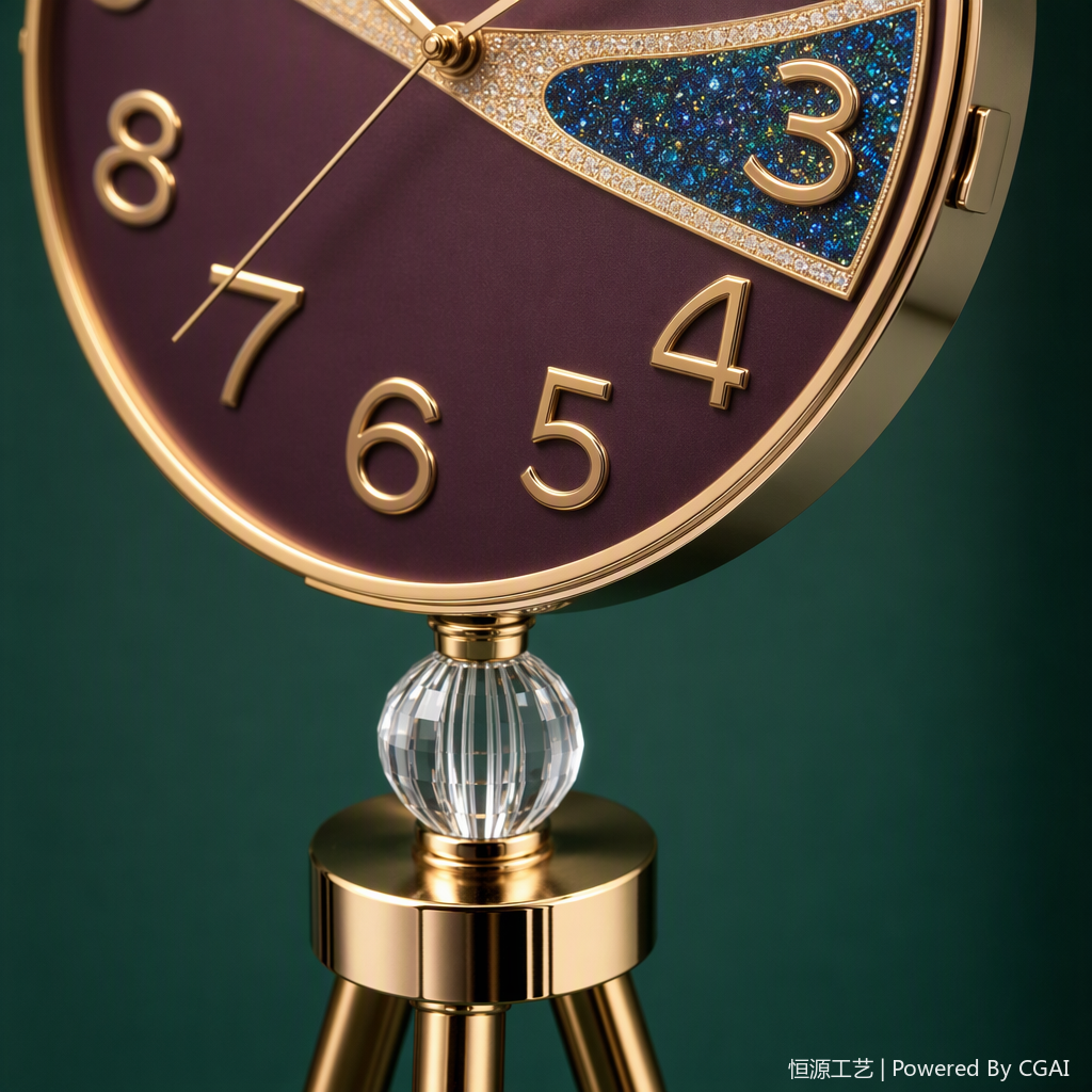 Simple and modern floor-standing clock for home decoration, fashionable standing clock, living room wall clock, silent design details Picture