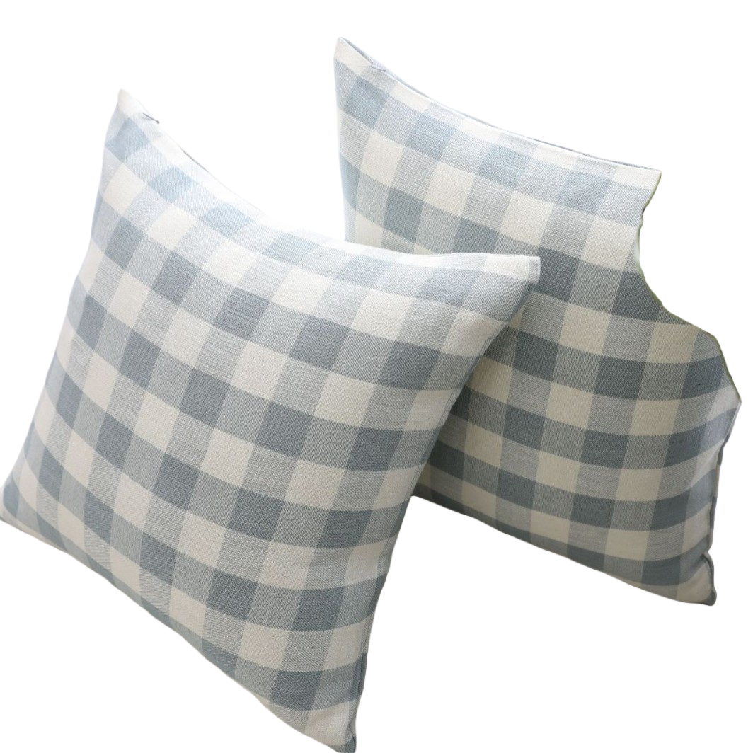 Gris claro blanco plaid largo cojín cojín de sofá multiuso suave y cómodo artículos de decoración para el hogar Item Picture