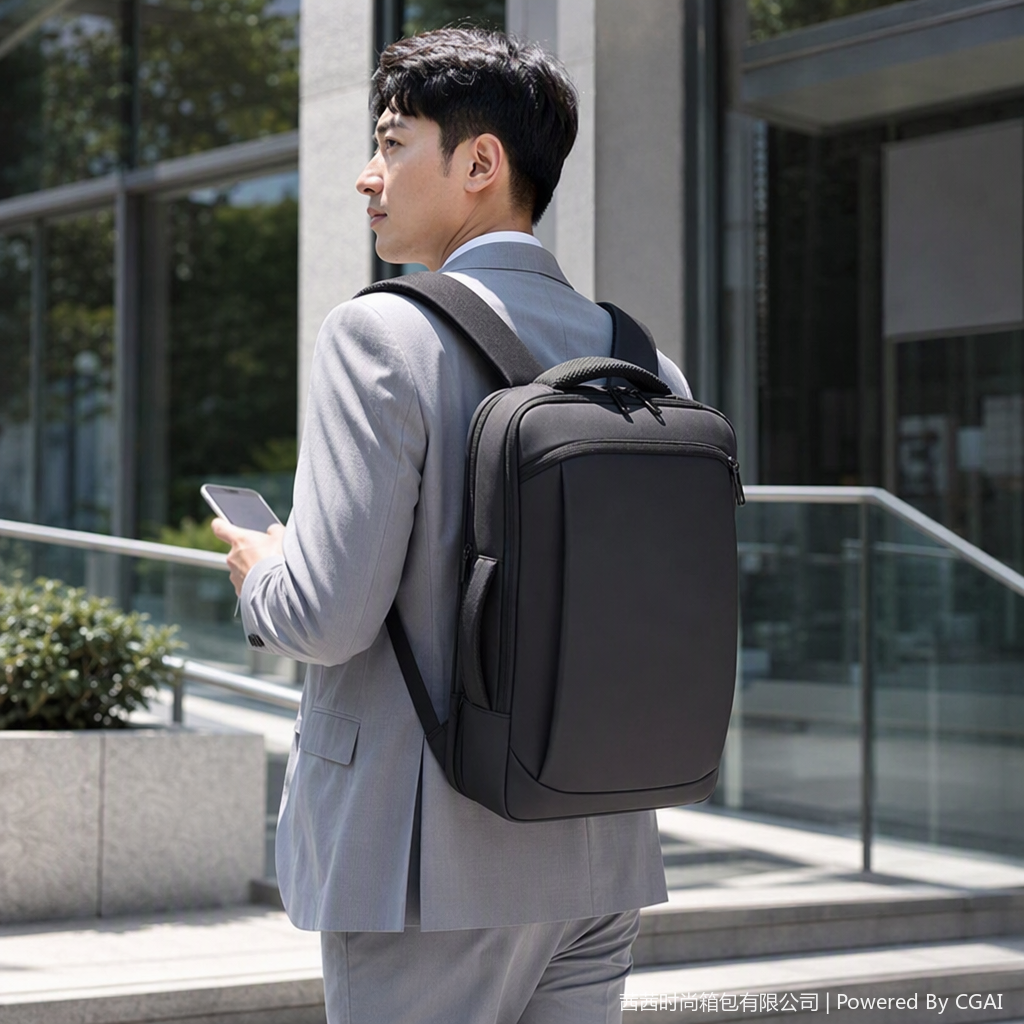 Multi-functional casual backpack, men's and women's travel sports bag, large-capacity lightweight student schoolbag, trendy style Specification image