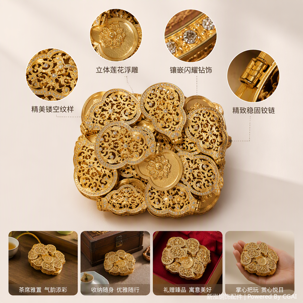 قطع غيار معدنية متعددة الألوان مصنوعة يدويا من الحلي، قلادة قلادة Specification image