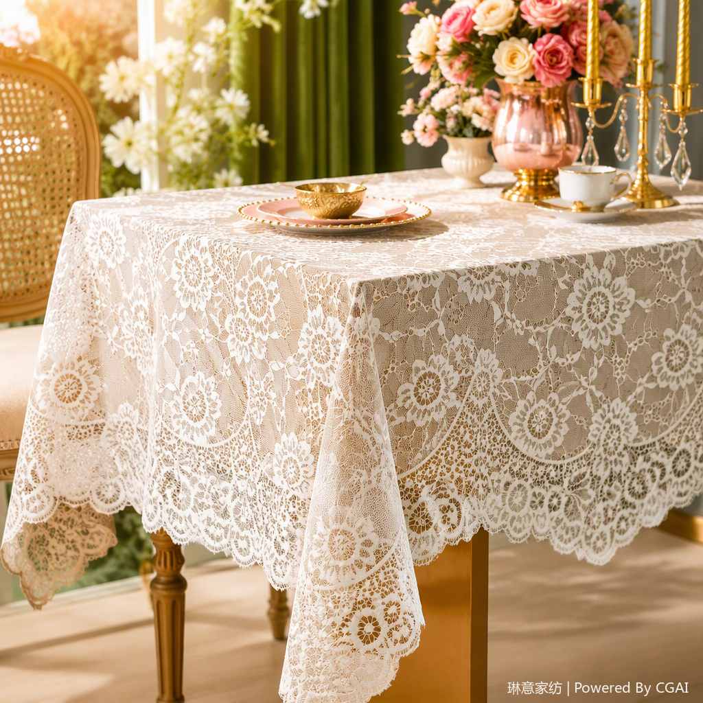 Encaje blanco tela de encaje rays tela de malla de hilo plegable tela de malla de hilo hecho a mano DIY material decorativo Specification image