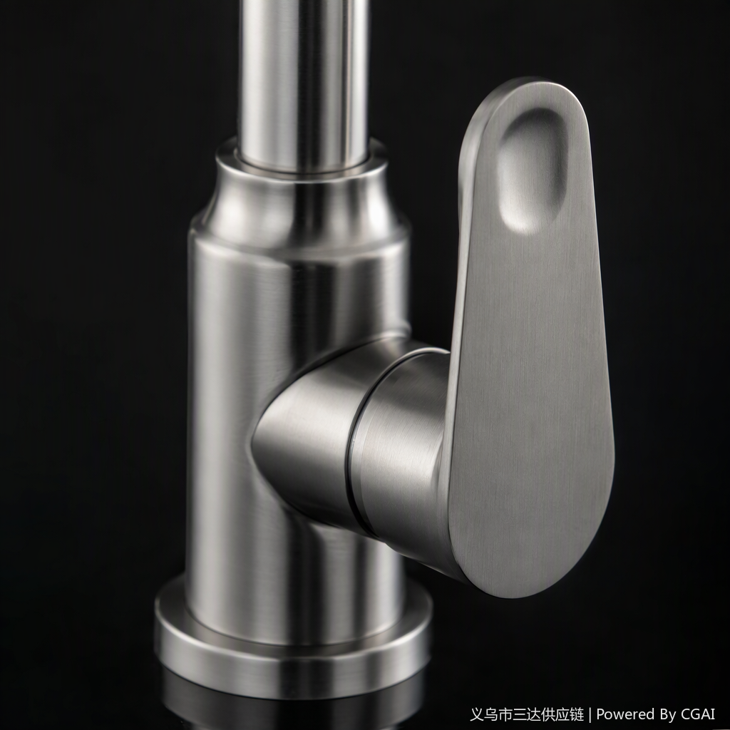 Multi-functional kitchen and bathroom faucet, hot and cold water faucet, stainless steel washbasin faucet, simple and modern home decoration hardware accessories Specification image