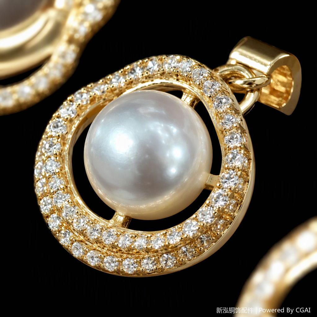 قلادة معدنية بسيطة عصرية، قلادة ذات منحنيات مزدوجة Specification image
