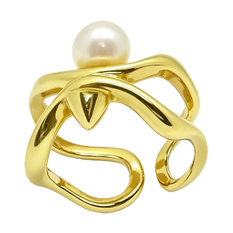 Moda anillo de metal simple mano feminidad versatilidad personalidad anillo tendencia accesorios con accesorios details Picture