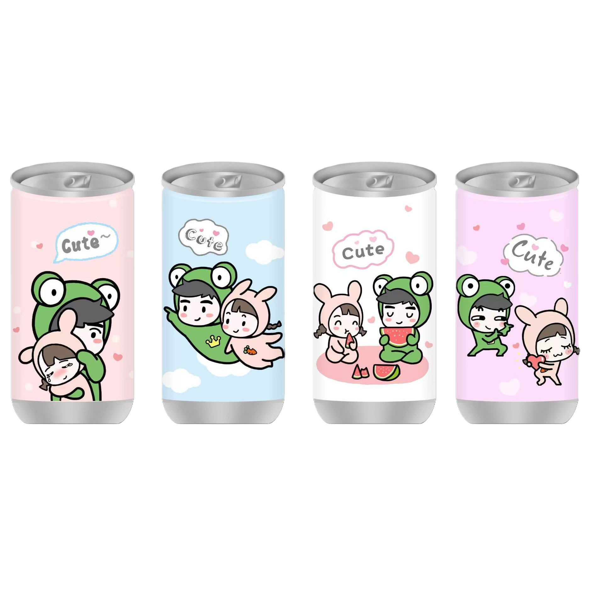 Frog Boys and Girls Wet Wipes, Paper cans, Portable wet wipes, tissues, sanitary napkins, Antibacterial wet wipes, Soft, fresh, multi-purpose details Picture