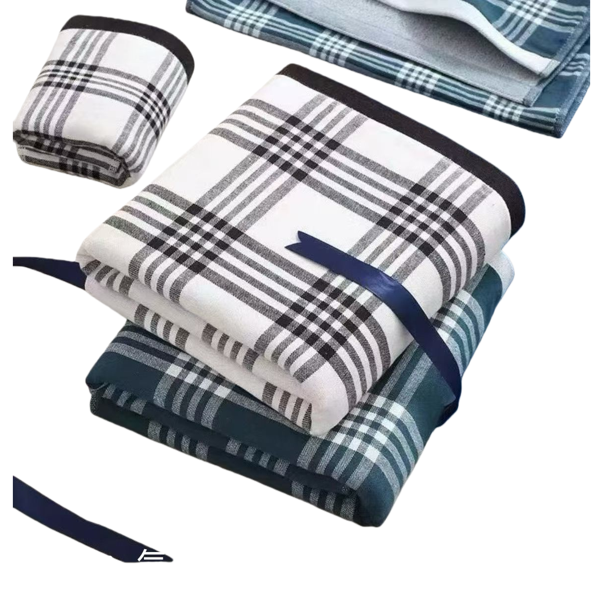 منديل متعدد الأغراض، منديل منديل من القطن النقي للمسح من العرق Item Picture