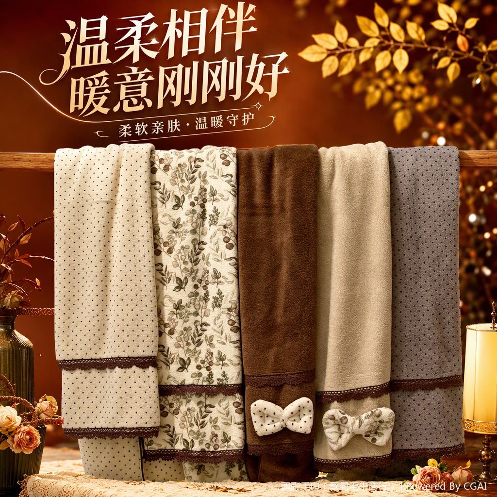 خمسة أقواس مربعة، مناشف ناعمة، مناشف ساخنة، ومناديل ساخنة Specification image