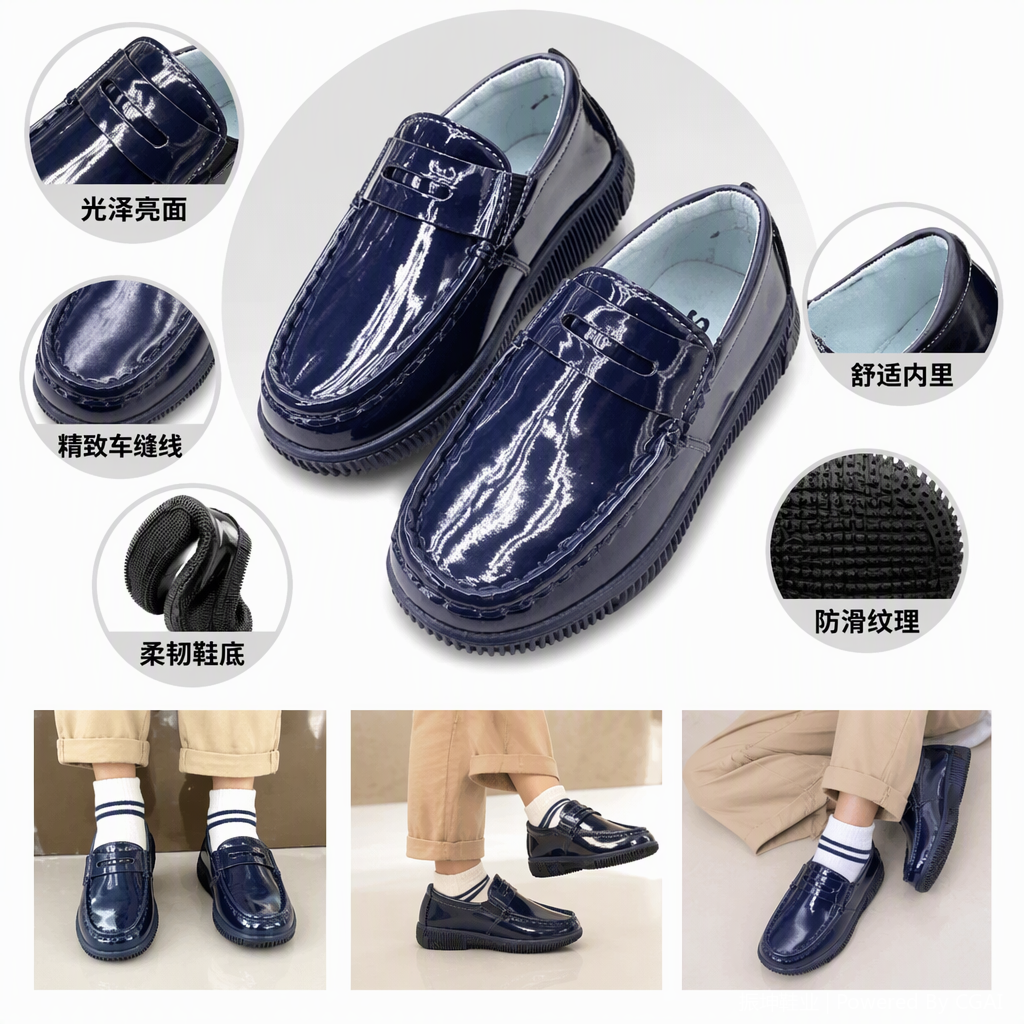 童皮鞋玛丽珍儿童公主裙礼服鞋子宝宝童鞋时尚舒适儿童鞋款