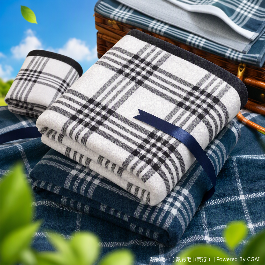 منديل متعدد الأغراض، منديل منديل من القطن النقي للمسح من العرق Specification image