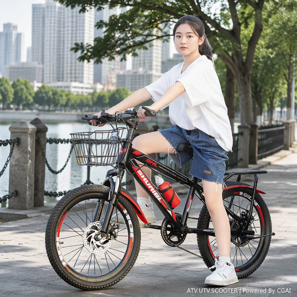 儿童专用轻便耐用多彩卡通款自行车适合学步幼儿骑行安全保障产品图