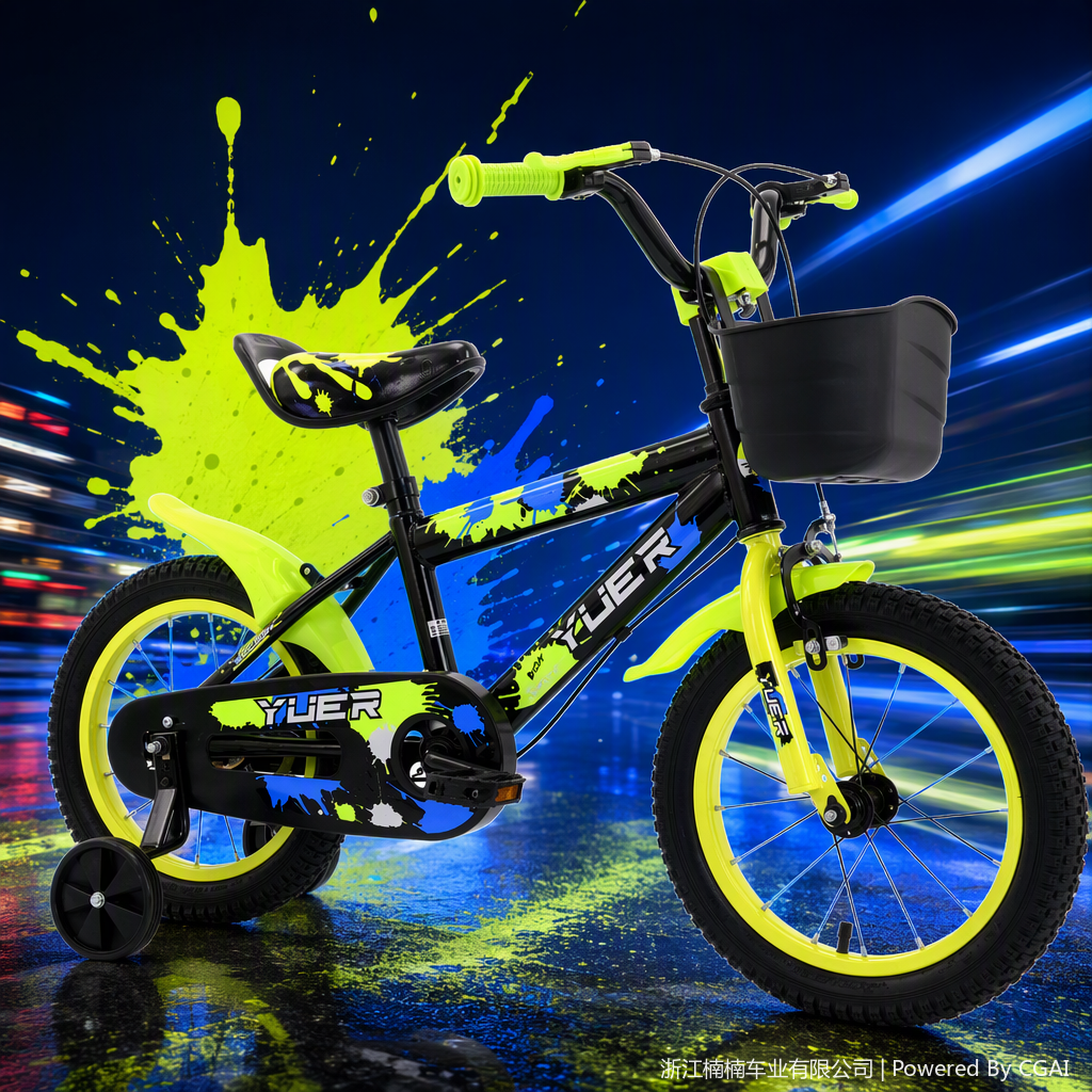 Children's colorful lightweight bicycles, children's riding bikes, children's cartoon children's strollers, children's bicycles, children's bicycles, children's cycling equipment details Picture