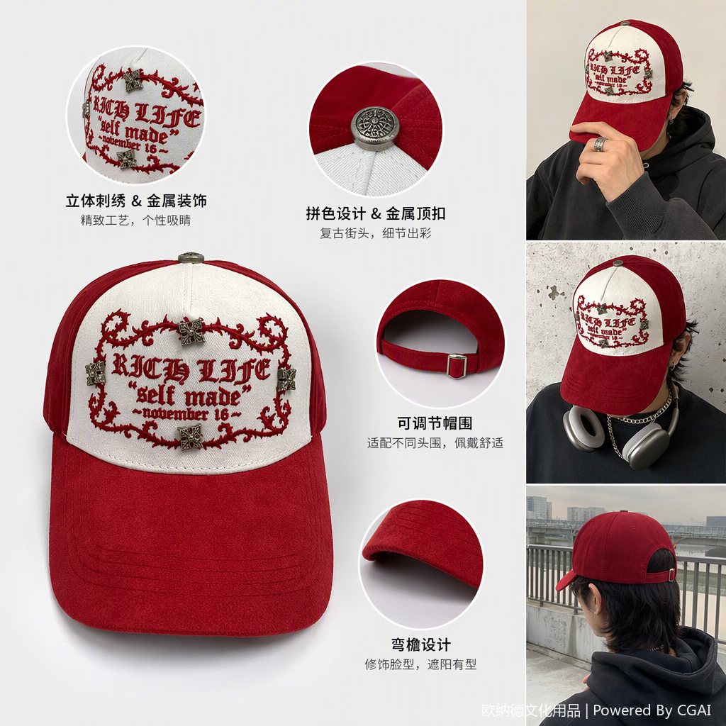 Fashionable and versatile adult hats, casual sun protection headscarves, sports outdoor hats and accessories suitable for both men and women