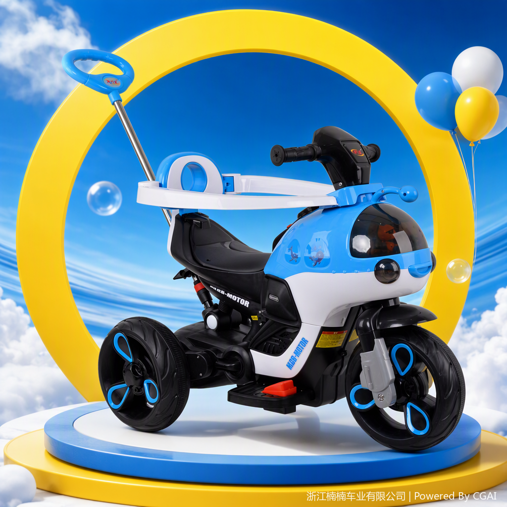 Triciclo multifuncional para niños baby toy car para niños con música puede sentarse puede montar seguro y duradero Application Scenario