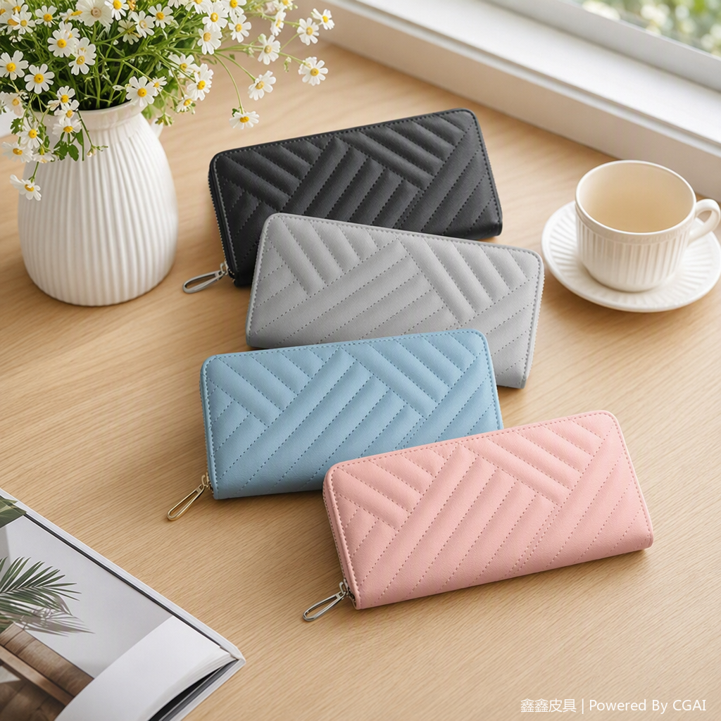 Moda mujer monedero de gran capacidad multitarjeta cortex casual mano corto bolso bolso mujer tendencia versátil Item Picture