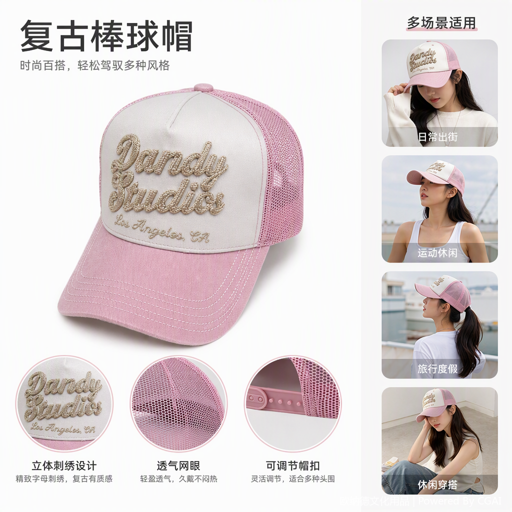 Fashionable and versatile adult hats, casual sunshade and sun protection hats, headscarves, trendy hats and accessories suitable for both men and women