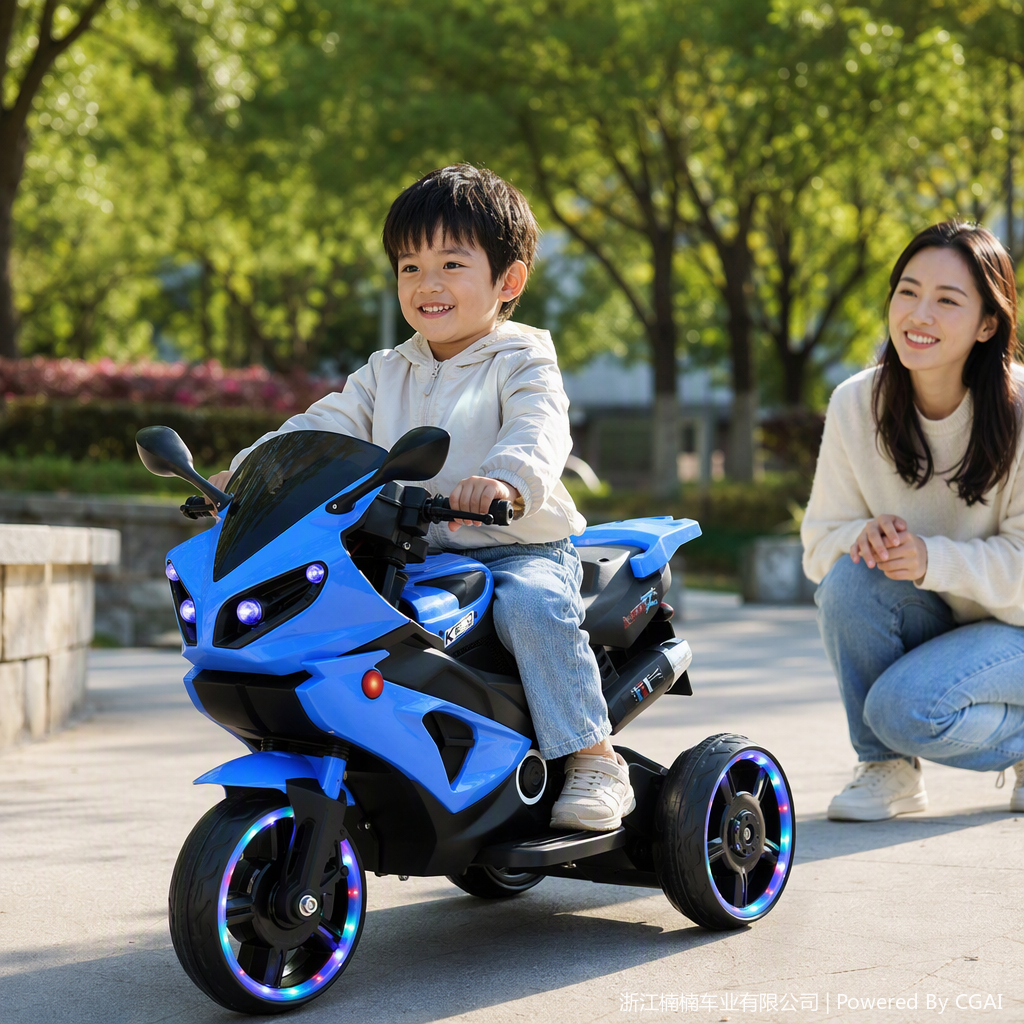 Multi-functional children's electric vehicle, stroller, crib, backrest seat, baby fun toys, safe and durable, suitable for different age groups details Picture