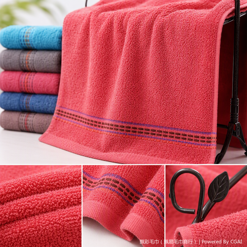 Suave y absorbente toalla azul toalla de baño para el hogar toalla facial de algodón secado rápido flexible multiusos color fresco Application Scenario