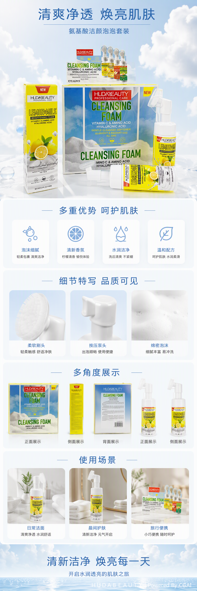 多功能地板清洁刷家用地板护理工具地板清洗拖把地板护理用品详情1