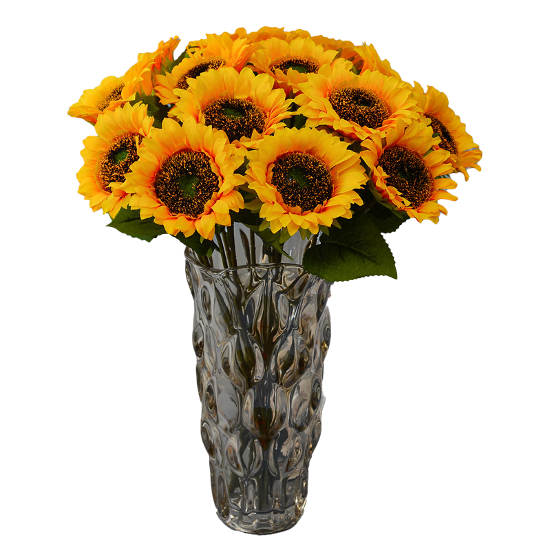 Colorful fresh cut flowers, green plants, potted plants, indoor and outdoor decoration, pet-friendly garden flower ornaments, gift box set details Picture