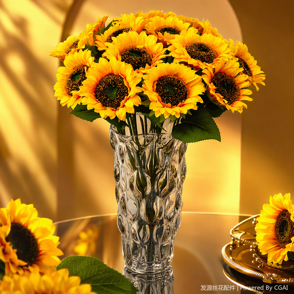Colorful fresh cut flowers, green plants, potted plants, indoor and outdoor decoration, pet-friendly garden flower ornaments, gift box set Application Scenario