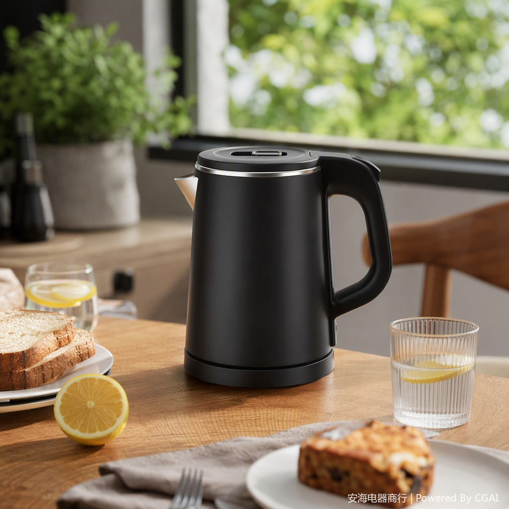 Multi-functional rapid boiling electric kettle, household kitchen electric kettle, large capacity, heat preservation, convenient and intelligent design Specification image