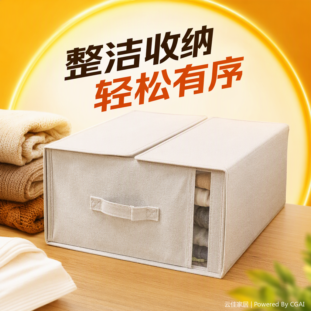 多功能办公收纳盒整理箱桌面文具收纳用品办公用品收纳箱整理盒子细节图