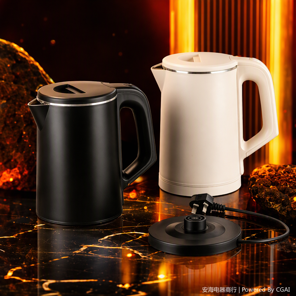The multi-functional smart electric kettle is a household kitchen kettle that boils quickly, keeps warm, is convenient and durable Item Picture