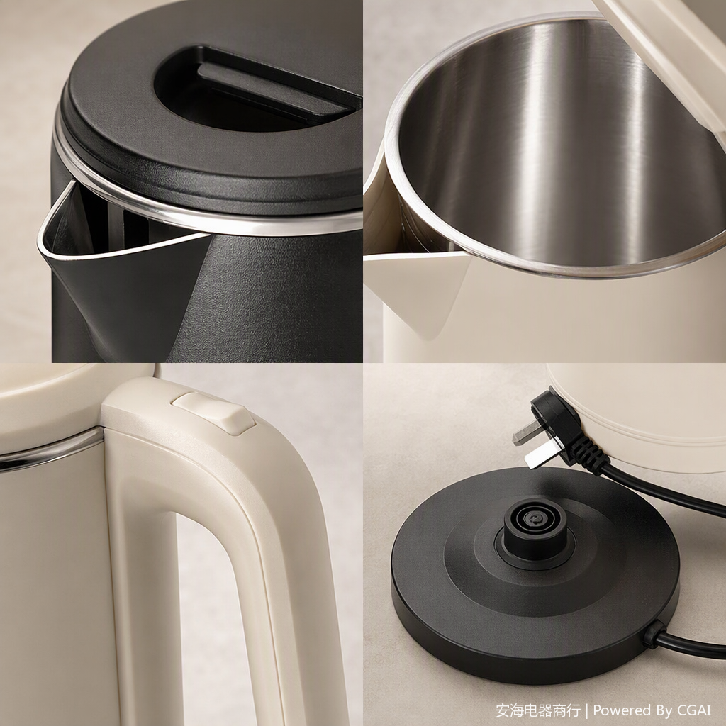 The multi-functional smart electric kettle is a household kitchen kettle that boils quickly, keeps warm, is convenient and durable Application Scenario
