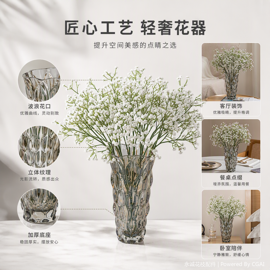 多彩鲜切花盆栽插花装饰宠物园艺用花卉绿植植物组合款