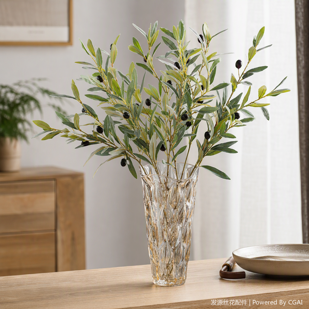 Office space simulation garden plant decorative ornaments, creative green plants, maintenance-free indoor green plant decorations Item Picture
