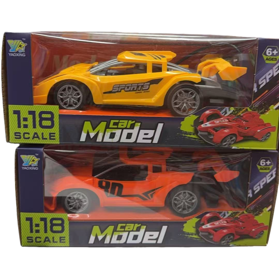 A variety of car model toys, children's fun assembly simulation cars, collectible ornaments and gifts
