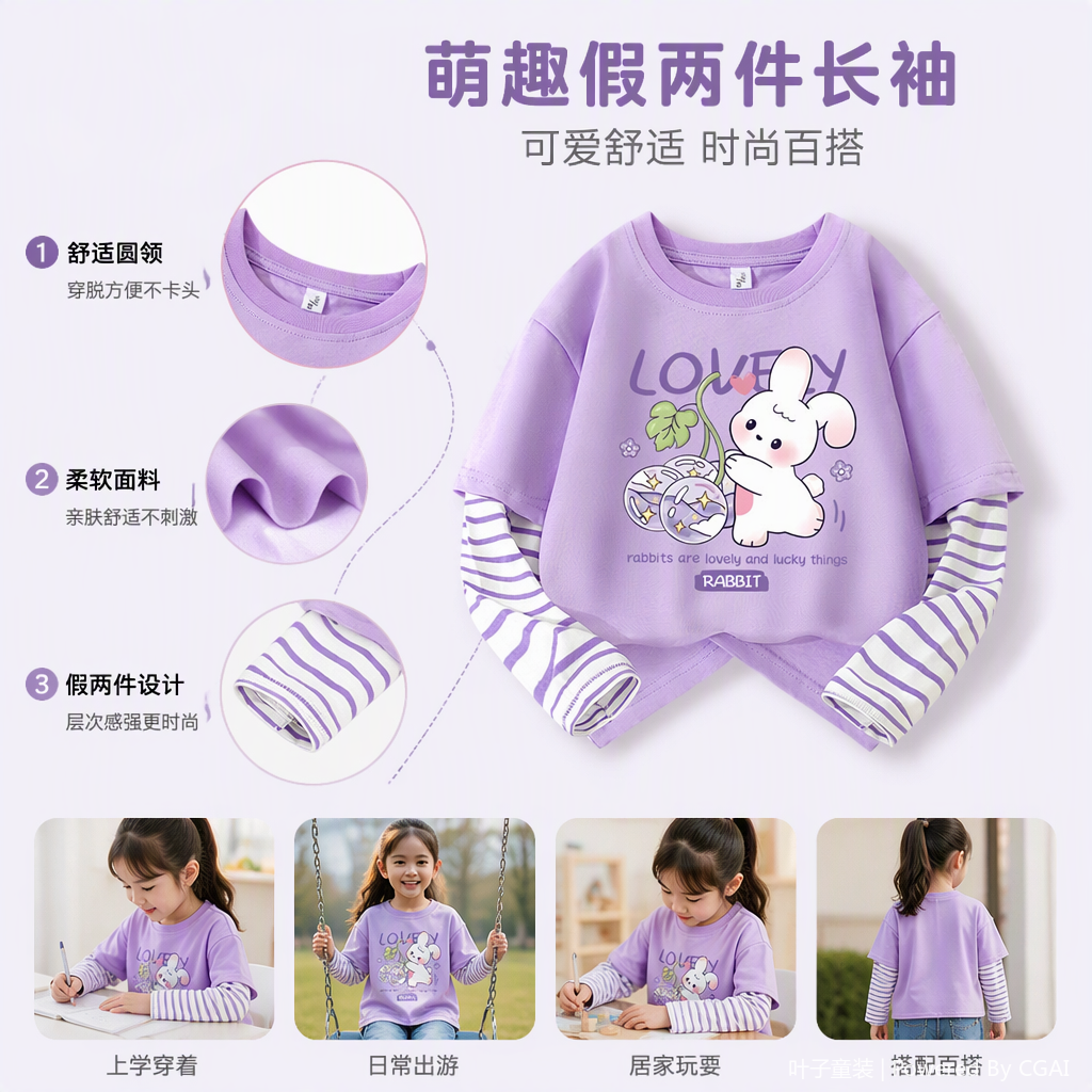 Fashionable and versatile short-sleeved T-shirt for women, loose and slimming solid-color casual top, new trendy women's clothing for summer