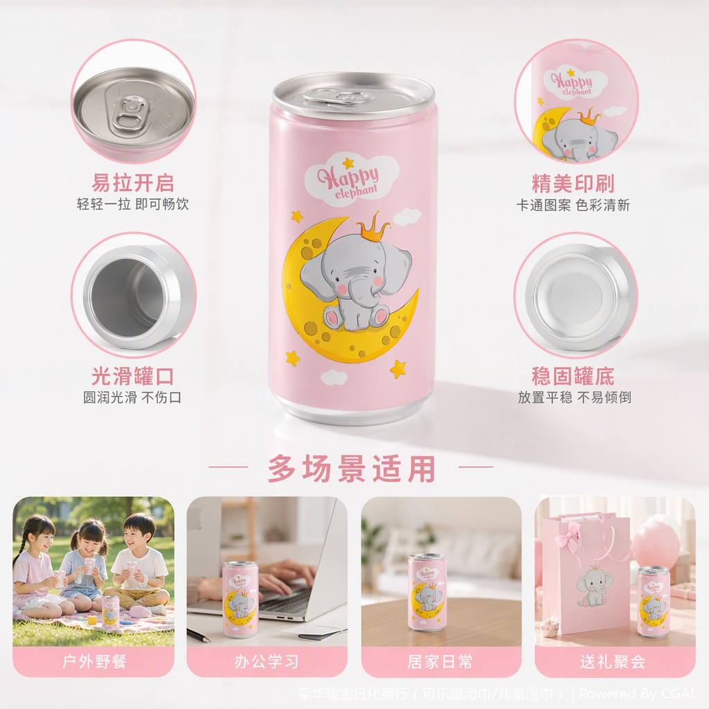 Multi-functional metal cans, sealed packaging containers, metal packaging boxes, storage tanks, metal storage cans, durable and rust-proof Specification image