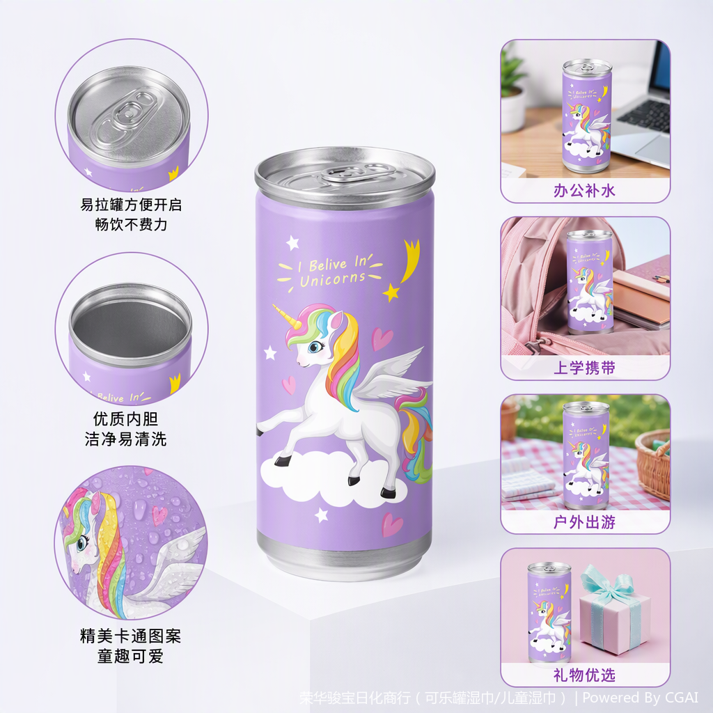 Multi-functional metal packaging containers, sealed cans, metal cans, storage cans, household portable and durable food supplies Specification image