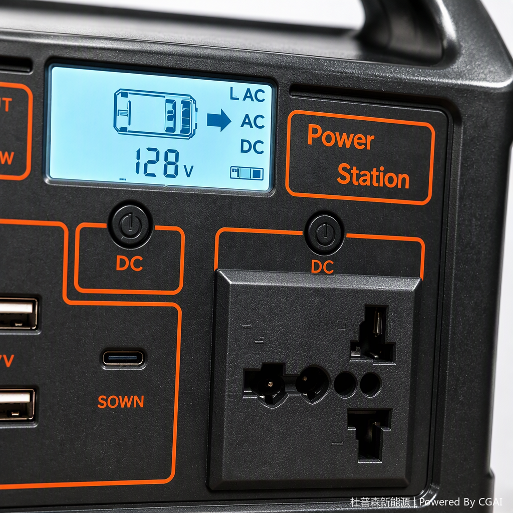Adaptador de corriente de carga portátil multifuncional hogar electricista industrial suministros eléctricos banco de carga Specification image