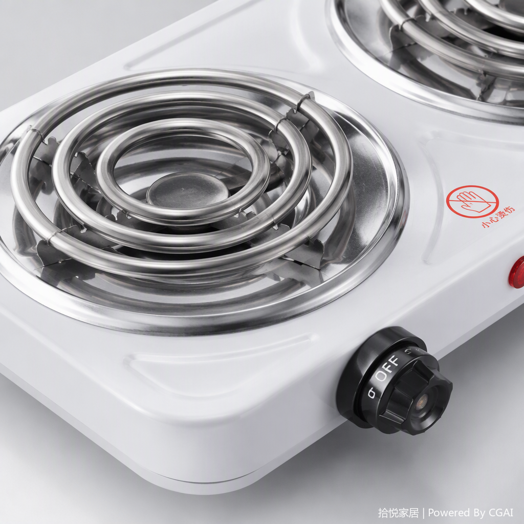 Horno eléctrico de doble disco blanco multifuncional hogar portátil calefacción rápida ahorro de energía y ahorro de energía cocina esencial Application Scenario