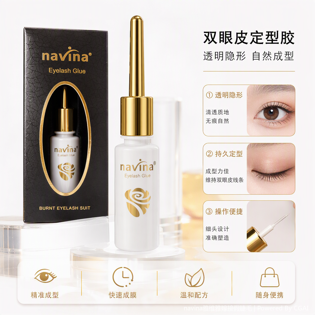 Natural Thick and Long Mascara Growth Liquid Set, long-lasting anti-smudge, suitable for daily makeup care products Application Scenario