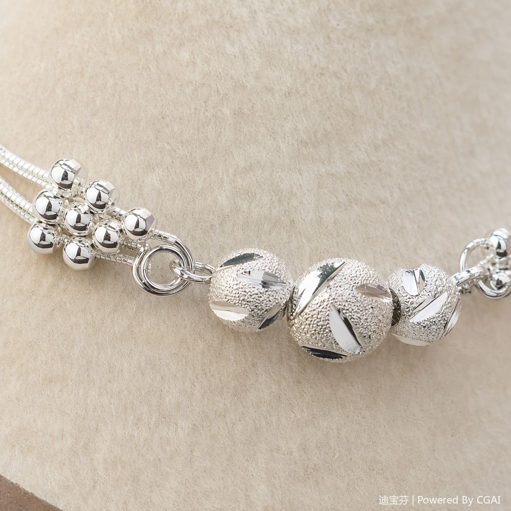 The silver three-strand snake bone chain bracelet is a fashionable, simple, individual, trendy and versatile gift for both girls and men Application Scenario