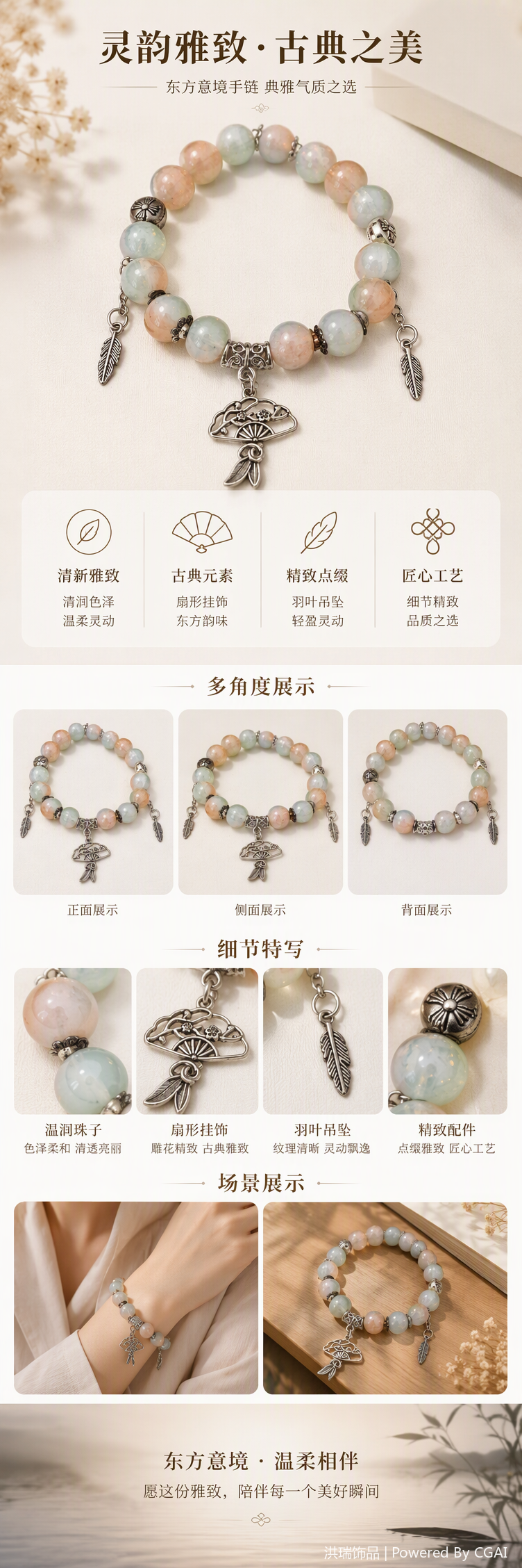 Hecho a mano tejido multicolor cordón de cuentas pulsera moda simple y versátil para mujeres decoración de la mano dar regalos para parejas accesorios de tendencia pic 1