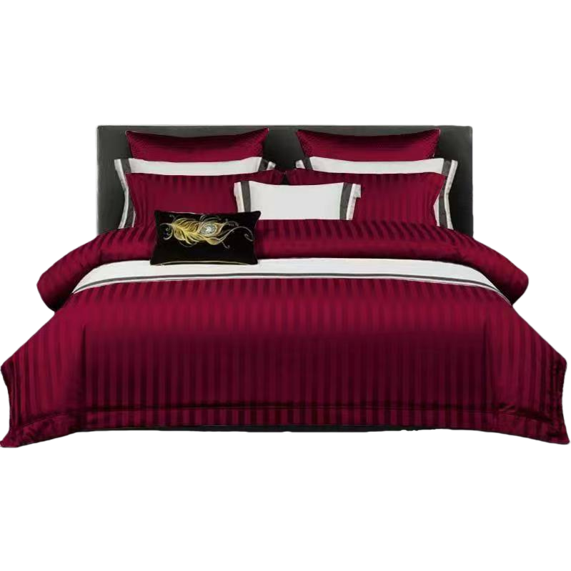 A variety of wedding bedding sets, including wedding bedroom bedding and wedding dress theme home textile sets, are available for selection Item Picture