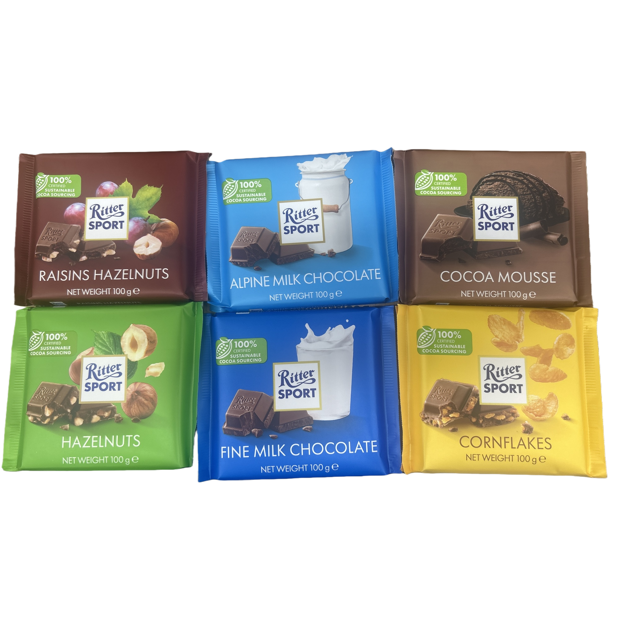 Alemania importó muchos sabores reiter chocolate seis piezas en un paquete exquisito aperitivos de ocio regalos Item Picture