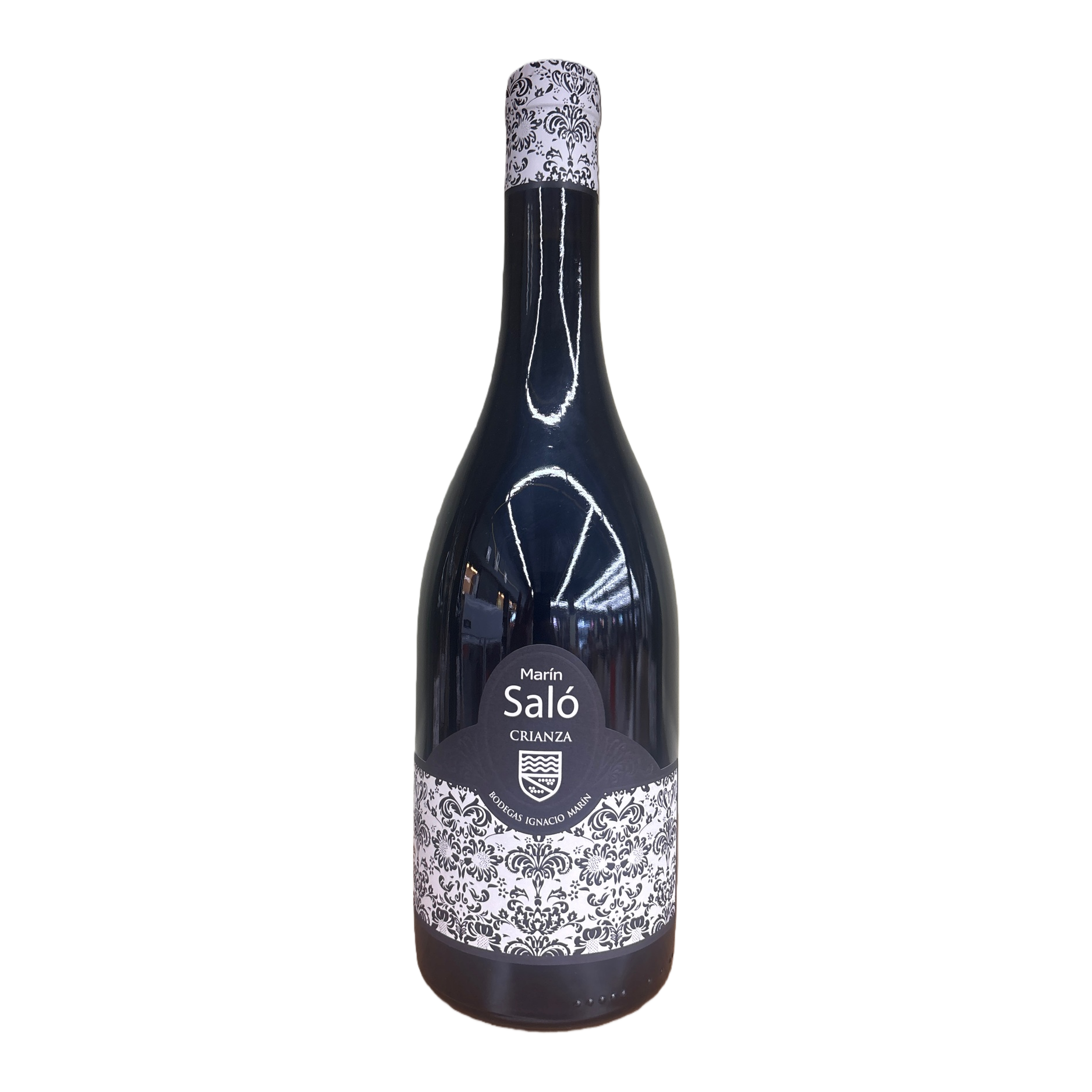 Marín saló Crianza negro botella de vino intenso y corpulento colección sabor vintage Item Picture