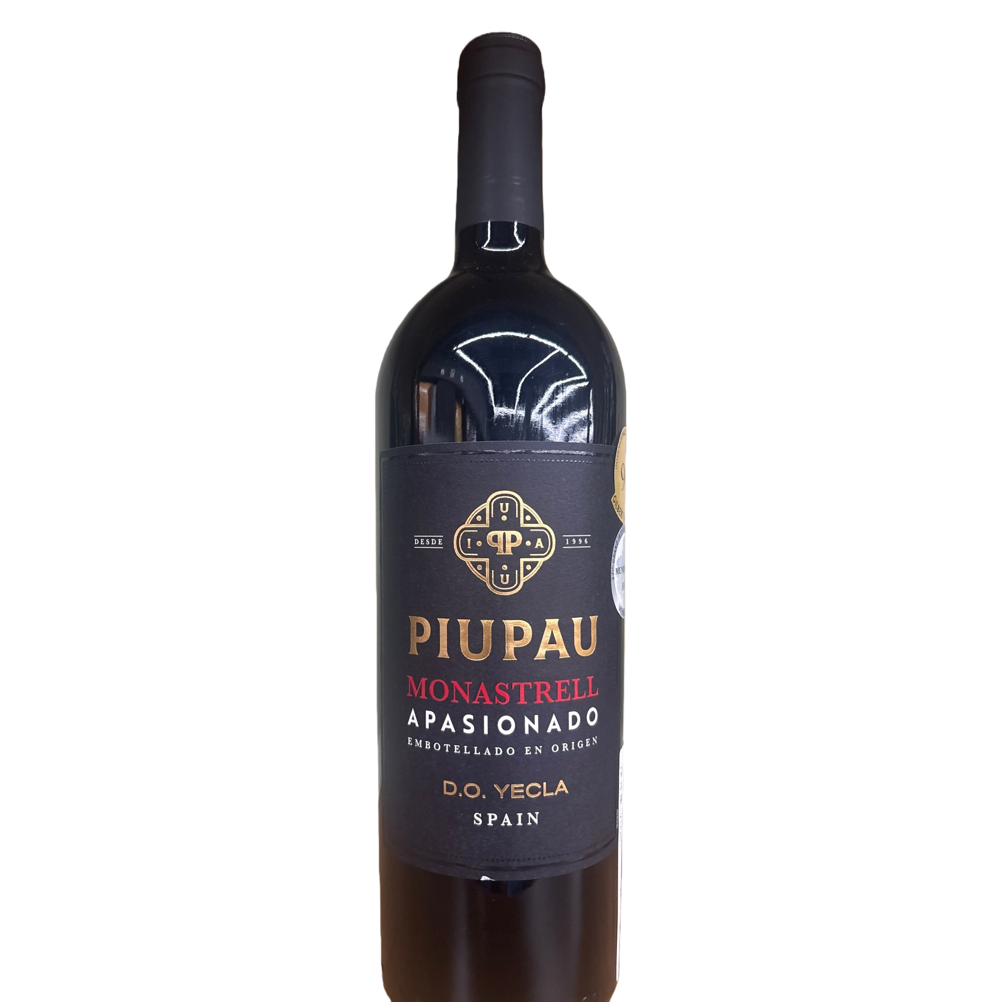 Piupau Monastrell Apasionado black bottle wine is rich and mellow, suitable for collection and appreciation Item Picture