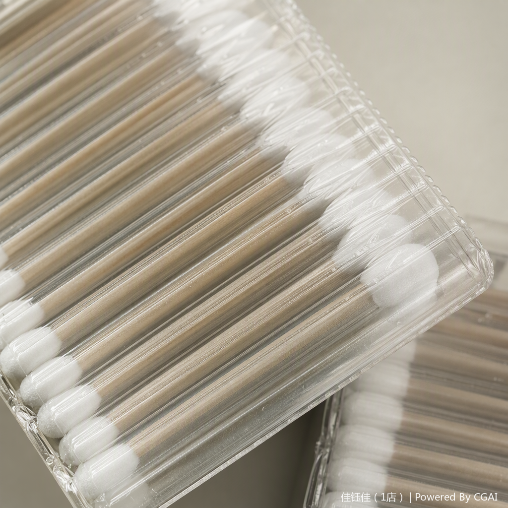 This multi-functional cotton swab set is soft, delicate, hydrating, makeup remover, beauty care and makeup tool combination with free shipping Specification image