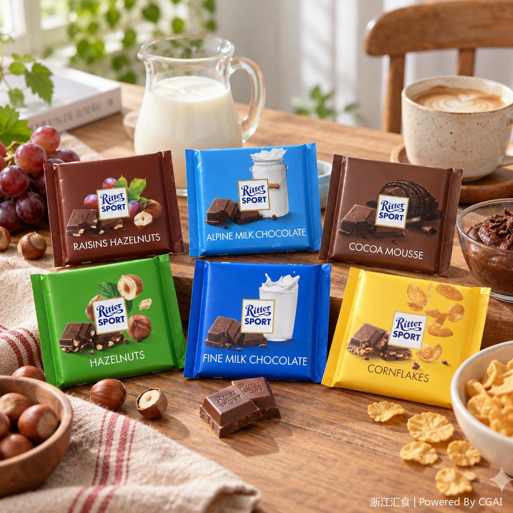 Alemania importó muchos sabores reiter chocolate seis piezas en un paquete exquisito aperitivos de ocio regalos details Picture